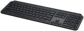 Logitech MX Keys S Advanced Wireless Illuminated Keyboard, featuring Bluetooth Low Energy or Logi Bolt USB Receiver, US English Layout, 1500mAh Rechargeable Battery, On/Off Power Switch, Graphite Finish